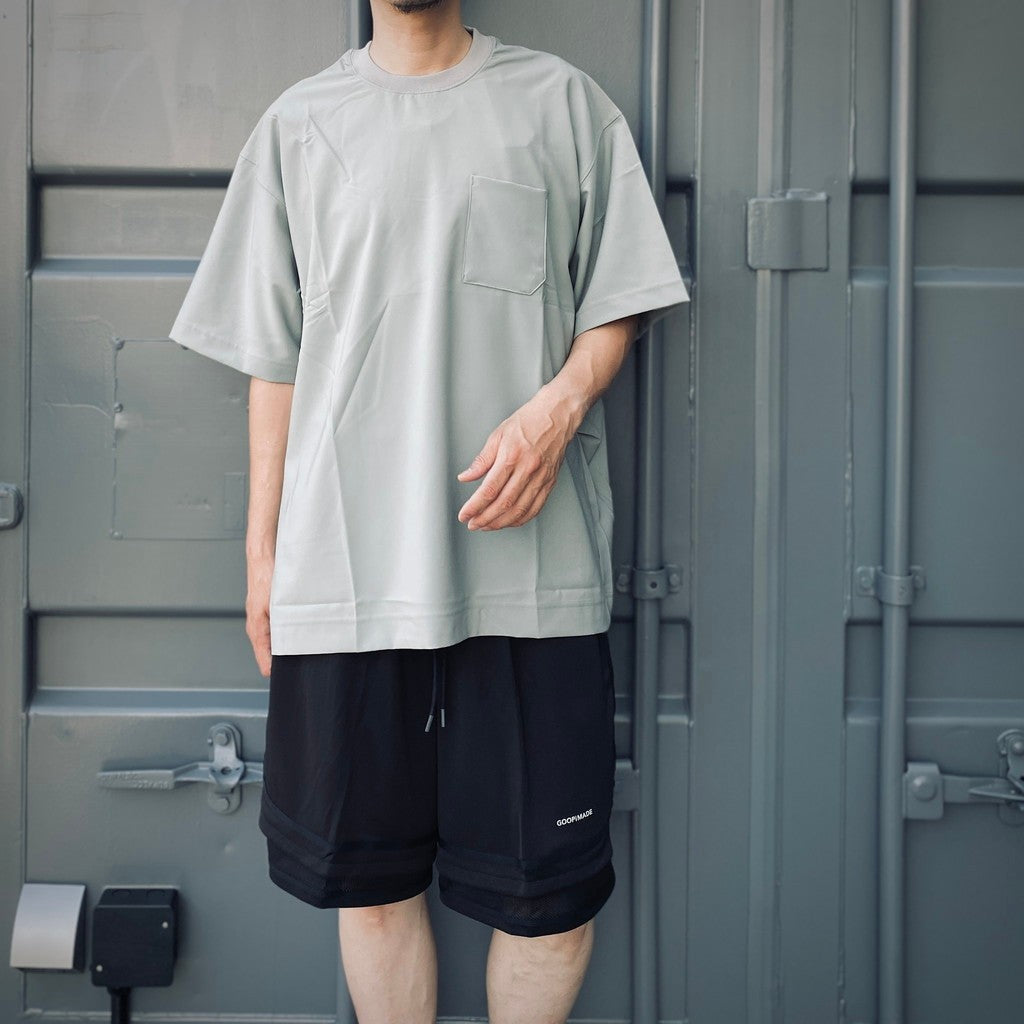 "Rve-S3" Riverside Track Shorts #純黑色 [GOOPI-24SS-AUG-04]