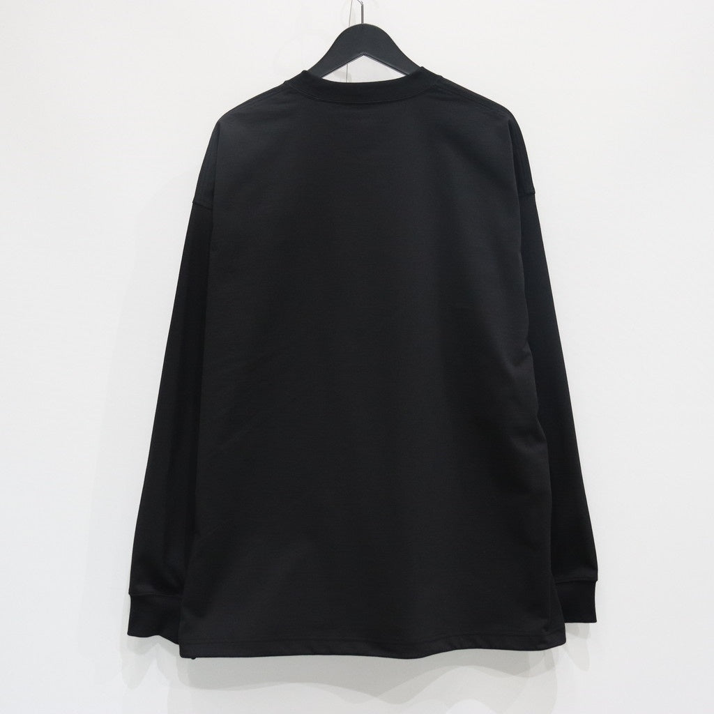 TECH DRAWSTRING L/S TEE #BLACK [BE-40025] – cocorozashi