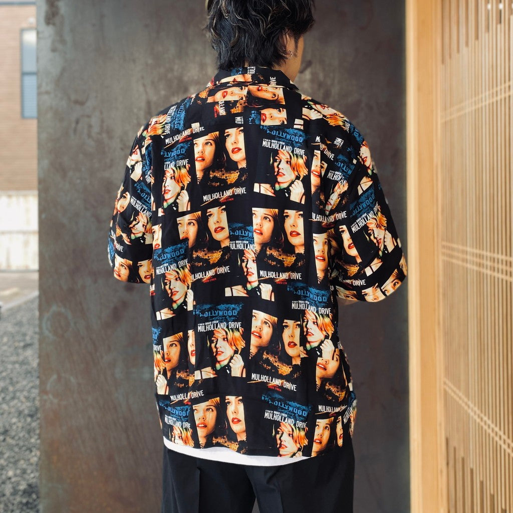 MULHOLLAND DRIVE | S/S HAWAIIAN SHIRT ( TYPE-1 ) #BLACK [MD-WM-HI01]