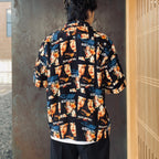 MULHOLLAND DRIVE | S/S HAWAIIAN SHIRT ( TYPE-1 ) #BLACK [MD-WM-HI01]