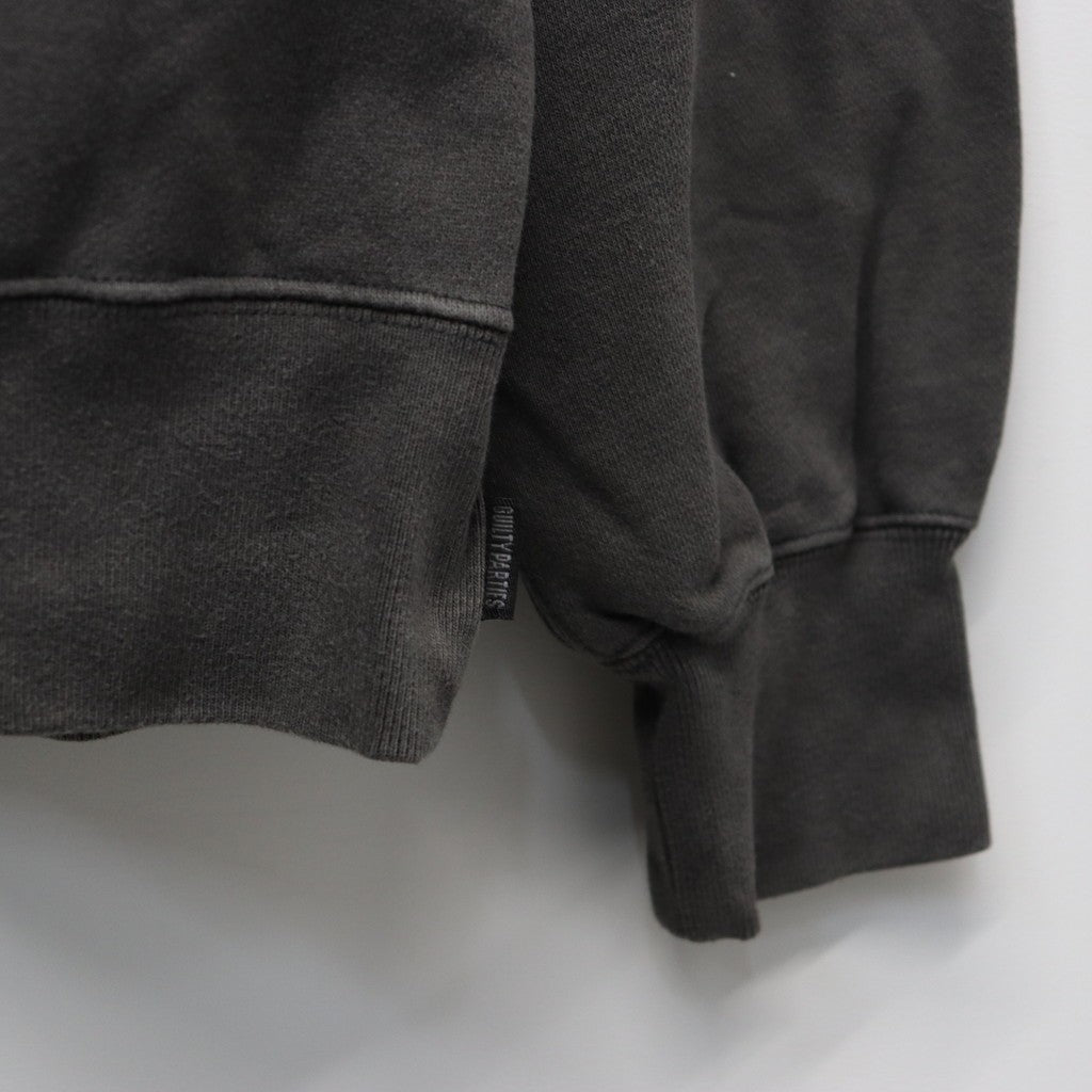 DEATH ROW RECORDS | WASHED MIDDLE WEIGHT CREW NECK SWEAT SHIRT #GRAY [DEATHROW-WM-SS03]