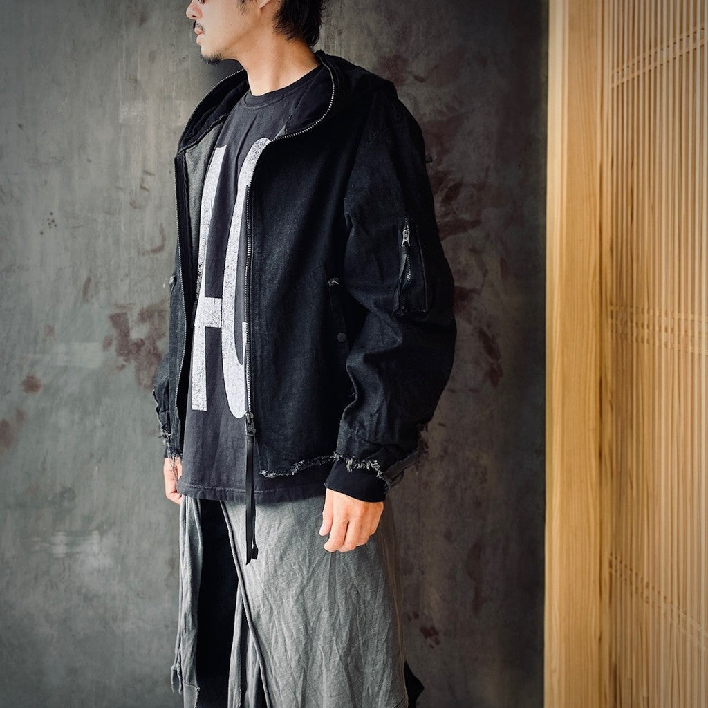 Slash Seam Flight (NOIR) #AGED BLACK [M-P2-LO7]