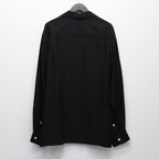 50年代長袖襯衫（1型）#黑色 [25FW-WMS-OC01]