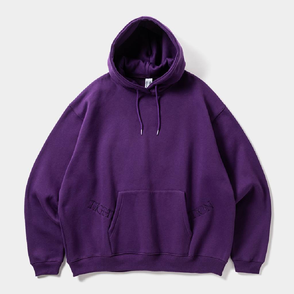 直筒連帽衫 #紫色 [FW25-SW01]