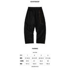 P1-T Black Pants-Tapered #Black [GOOPI-26SS-JUL-03]