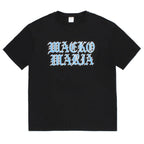 WASHED HEAVY WEIGHT CREW NECK T-SHIRT ( TYPE-12 ) #BLACK-BLUE [26SS-WMT-WT13]