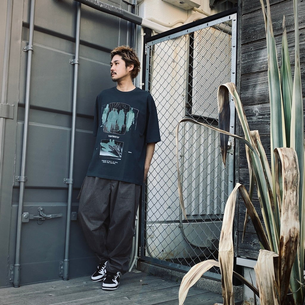 SHADOW S/S T-SHIRT #Blue Charcoal [SS25-T09]