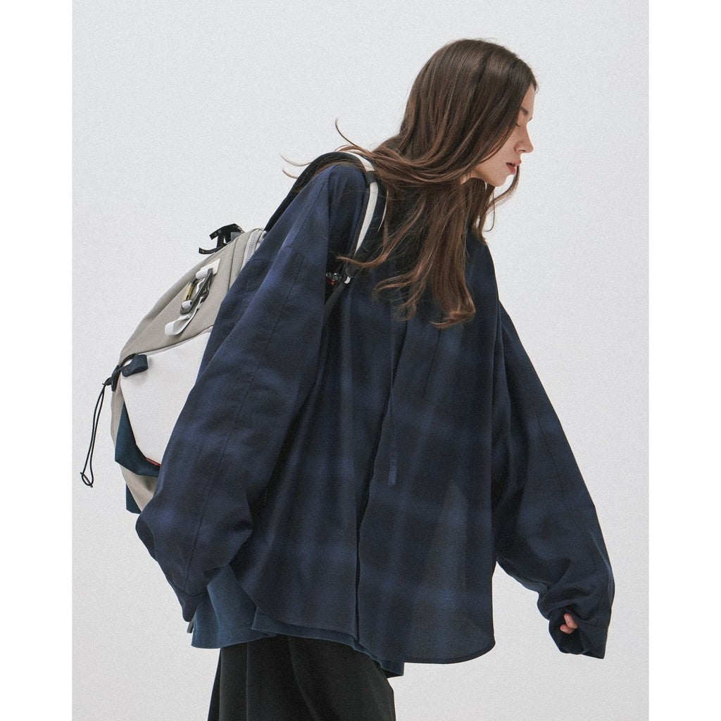 "GSR-01" 雙層寬鬆襯衫（淺色） #BATHYAL [GOOPI-24AW-SEP-01]