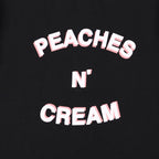 蜜桃奶油色T卹 #黑色 [SC2410-TS01]