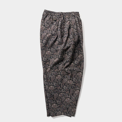 RIPPLE PAISLEY BALLOON PANTS #Black [SU24-B02]