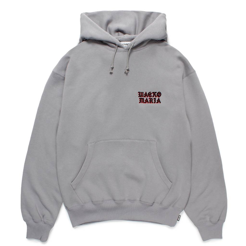 MIDDLE WEIGHT PULLOVER HOODED SWEAT SHIRT ( TYPE-2 ) #GRAY [24FW-WMC-SS06]