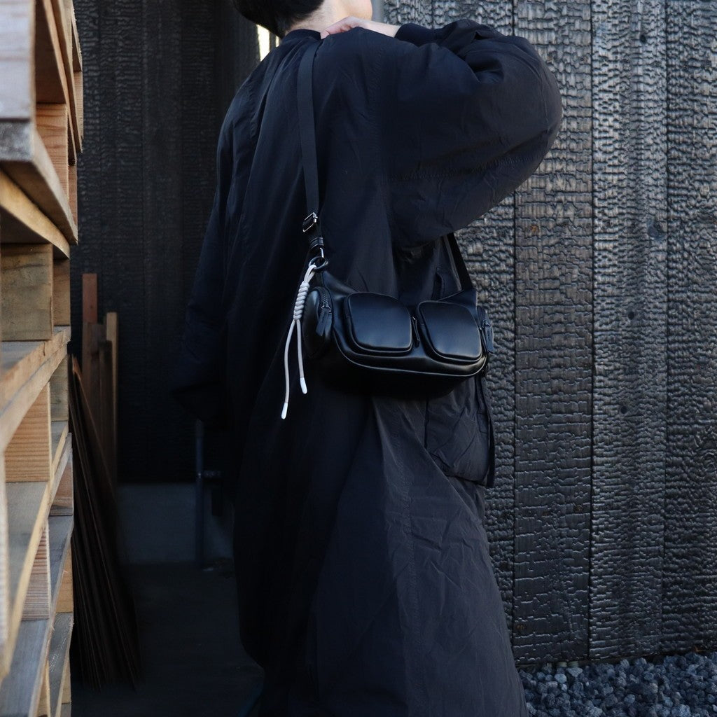 TECH LEATHER TACTICAL SHOULDER #BLACK [FEL34261B0004]_F/CE