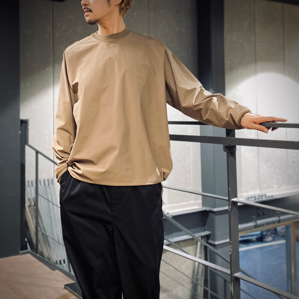 TECH LIGHTWEIGHT L/S TEE #BEIGE [BE-30025]