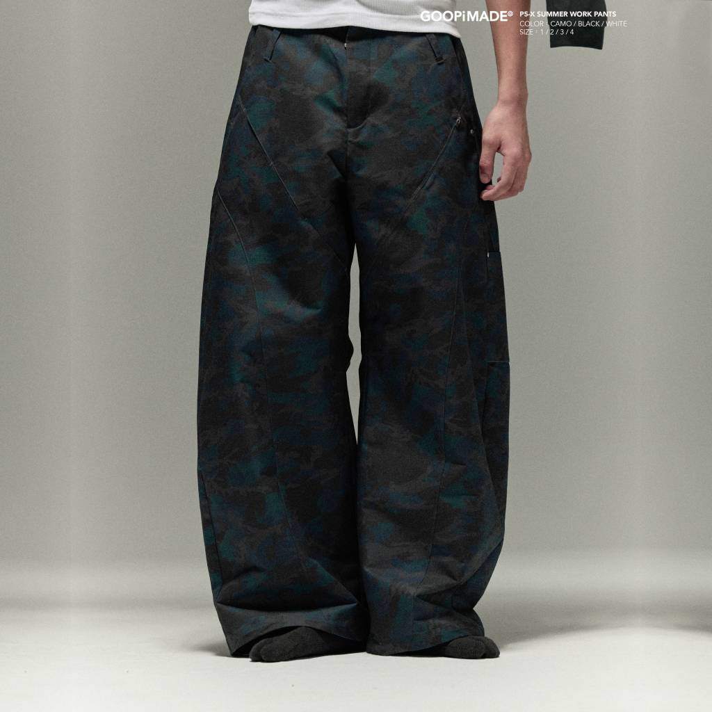 P5-X Summer Work Pants #Camo [GOOPI-26SS-AUG-01]
