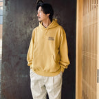 MIDDLE WEIGHT PULLOVER HOODED SWEAT SHIRT #YELLOW [26SS-WMC-SS07]
