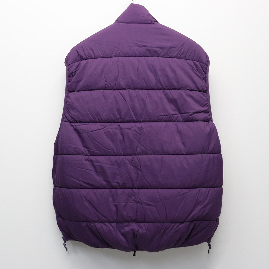 TECH REVERSIBLE CLIMBERS PUFF VEST #PURPLE×CHA [BW-23025W]