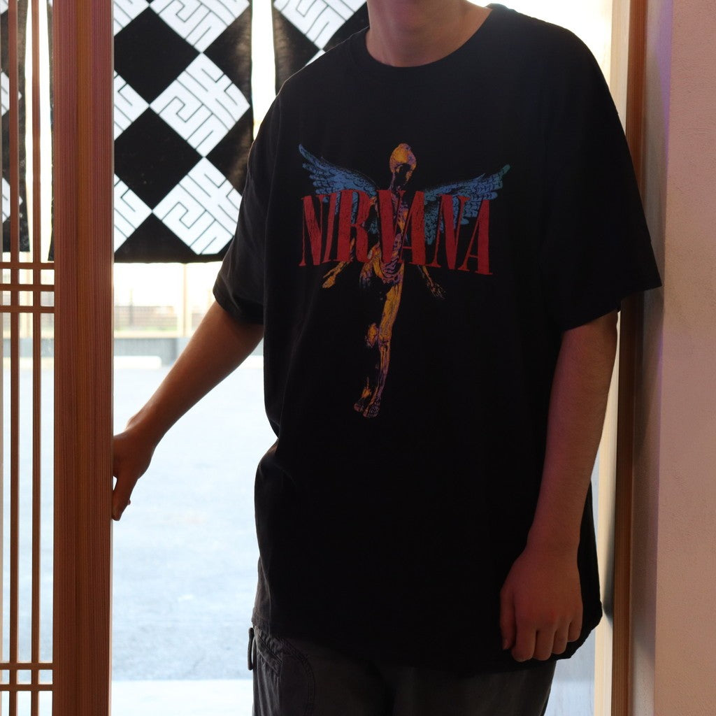 NIRVANA」 TEE #BLACK [tl23s044] – cocorozashi