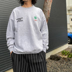 Namadama | HIGHTTIMES | 圓領運動衫#灰色 [NMD-HIGHTIMES-WM-SS01]