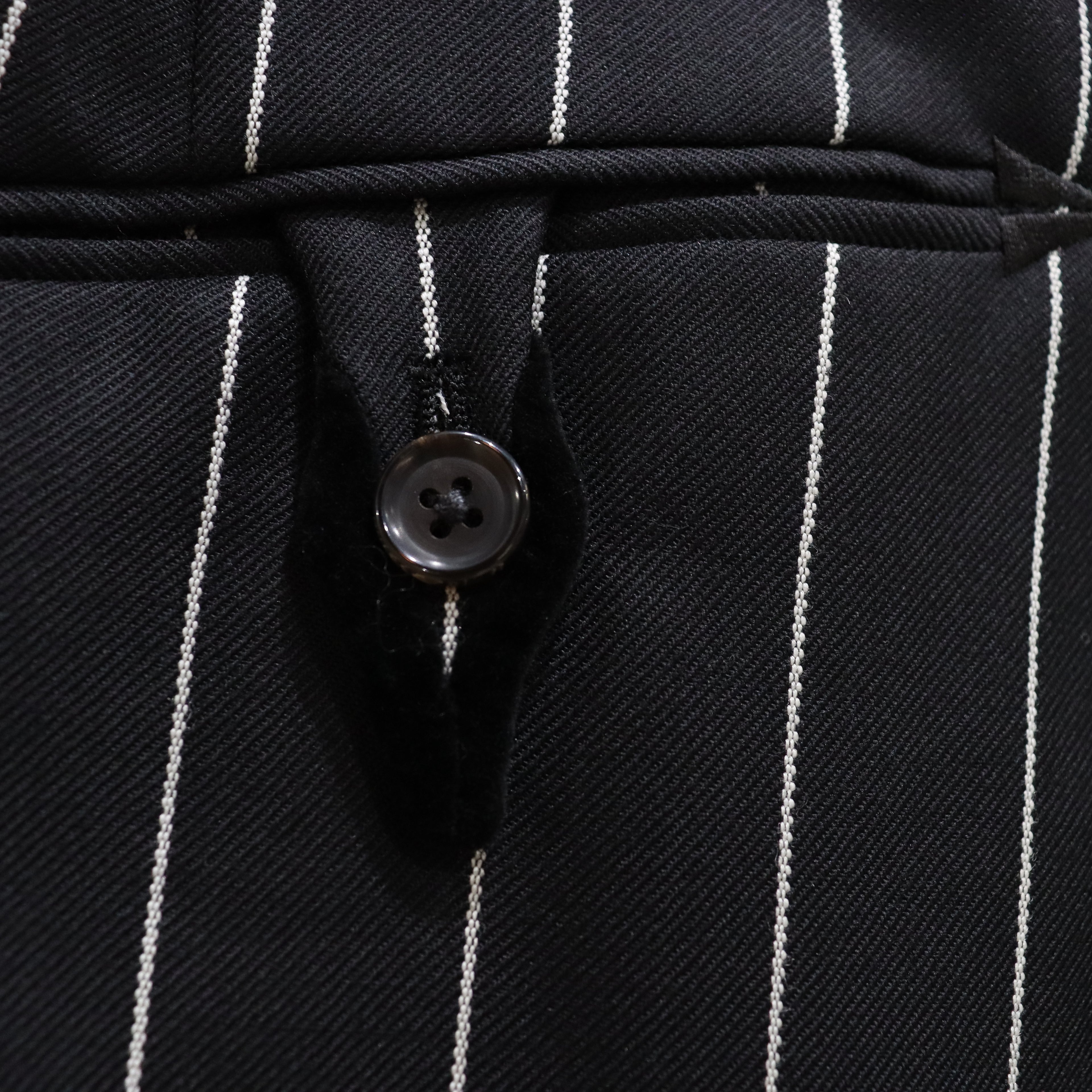 WOLF'S HEAD | ROCKABILLY PANTS -TYPE 3- #BLACK/BLACK [WOLFSHEAD-WM-PT17]