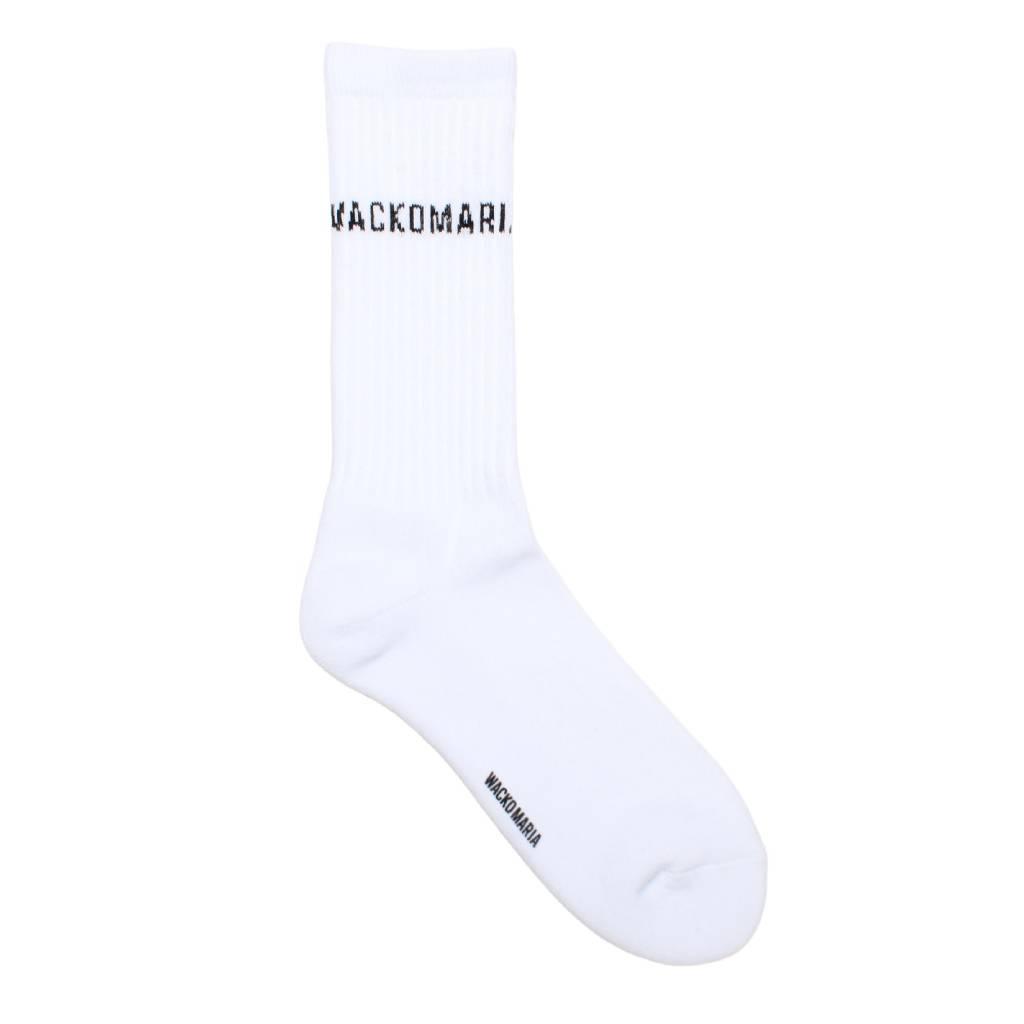 SKATER SOCKS ( TYPE-3 ) #WHITE-BLACK [26SS-WMA-SO03]