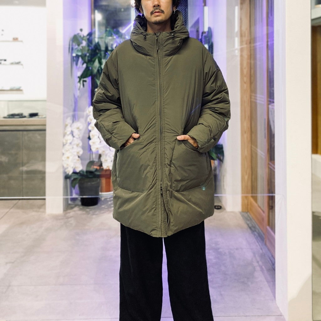 TECH 2WAY CADET DOWN PARKA #BROWNKAHKI [BW-42025W]