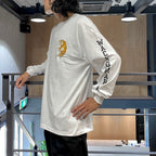 TIM LEHI | CREW NECK LONG SLEEVE T-SHIRT ( TYPE-2 ) #WHITE [24FW-WMT-LT02]