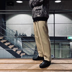 褶襉長褲 - 型號 2- #L-米色 [23SS-WMP-TR05 / 24SSE-WMP-TR02]