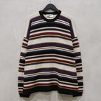 90's BORDER KNIT #BEIGE [K2465201]