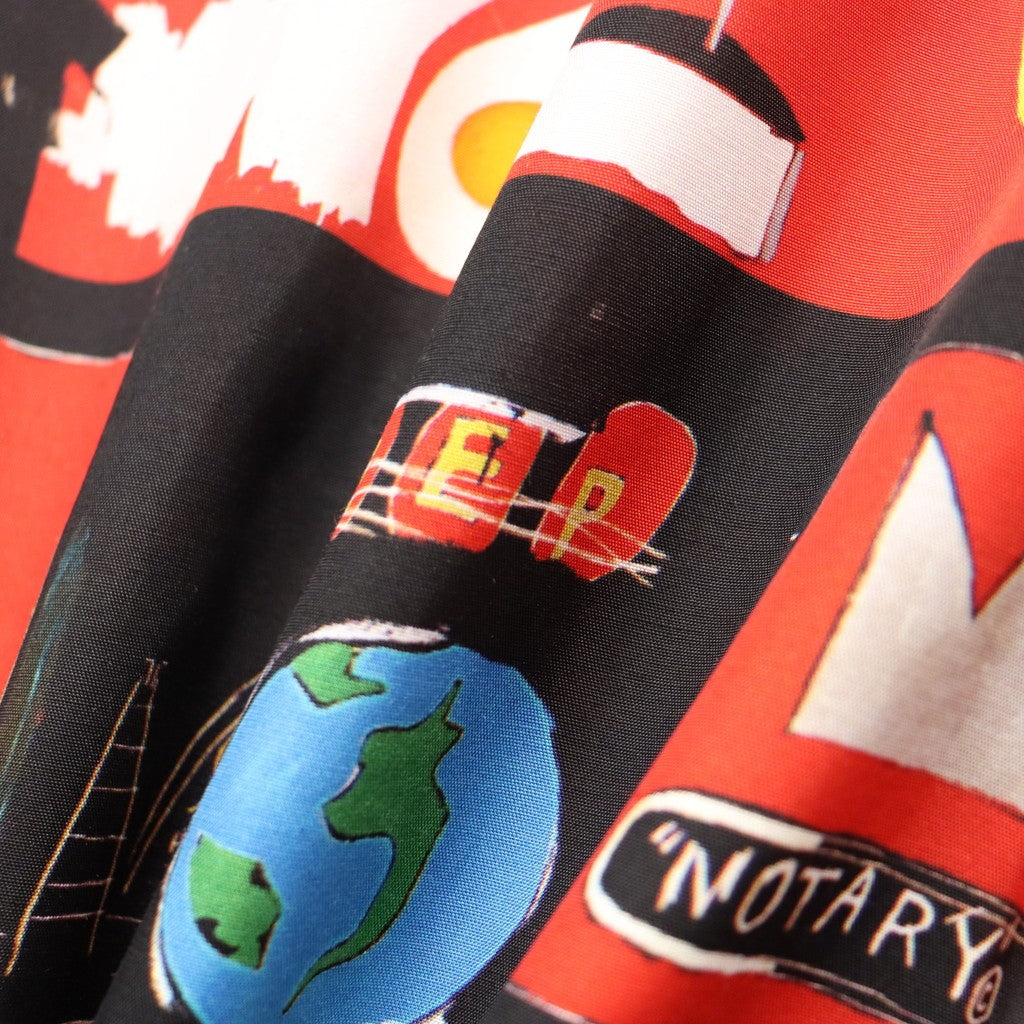 JEAN-MICHEL BASQUIAT | S/S HAWAIIAN SHIRT ( TYPE-2 ) #ONE [BASQUIAT-WM-HI26]