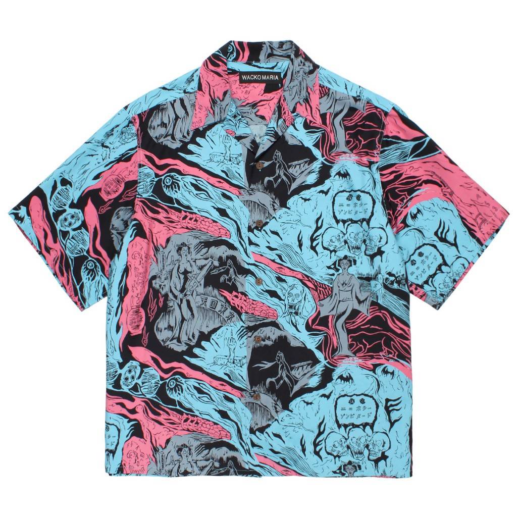 HAWAIIAN SHIRT S/S ( TYPE-1 ) #BLUE [26SS-WMS-HI01]