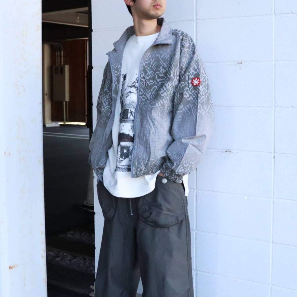 PANELED DIGI7 ZIP JACKET #GREY [CES30JK13]