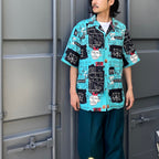 JEAN-MICHEL BASQUIAT | S/S HAWAIIAN SHIRT -TYPE 2- #ONE [BASQUIAT-WM-HI23]