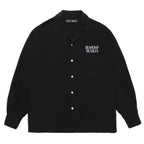 50年代長袖襯衫（1型）#黑色 [25FW-WMS-OC01]