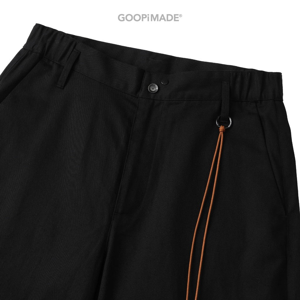 P1-S Black Pants-Standard #Black [GOOPI-26SS-JUL-02]