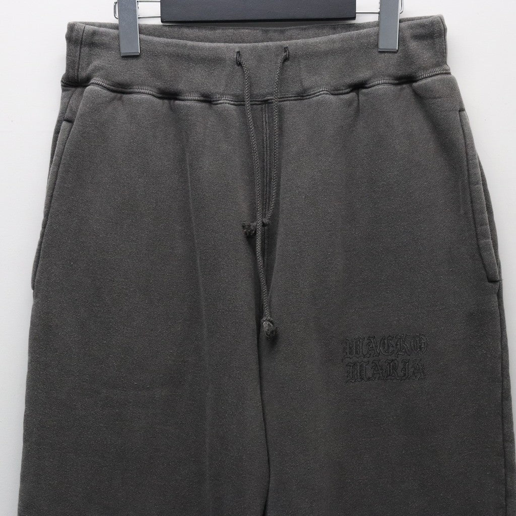 WASHED MIDDLE WEIGHT SWEAT PANTS #GRAY [26SS-WMC-SP02]