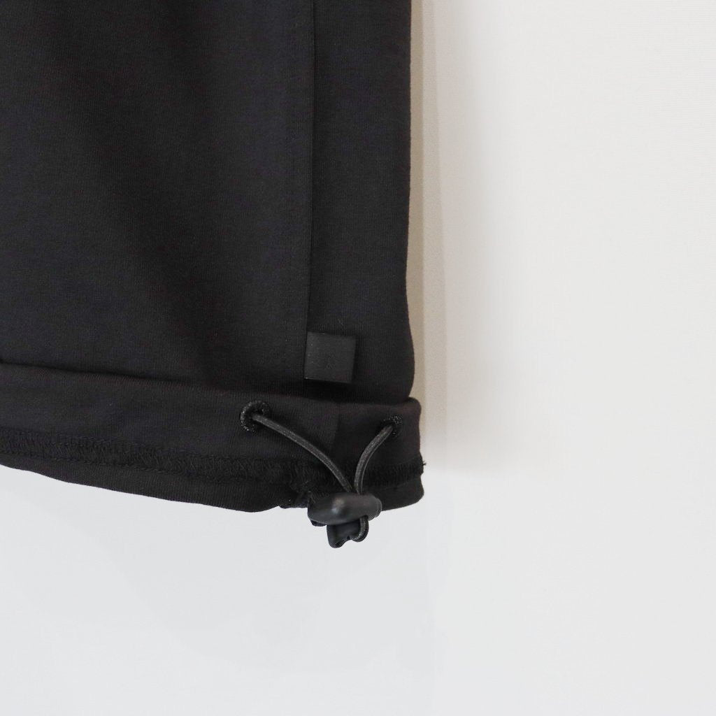 TECH DRAWSTRING S/S TEE #BLACK [BE-41025]