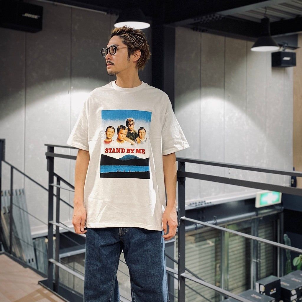 STAND BY ME | CREW NECK T-SHIRT ( TYPE-1 ) #WHITE [SBM-WM-TEE01]