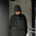 科技抓絨飛行帽 #黑色 [BC-55024W]