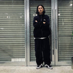 VELOUR BALLOON PANTS #BLACK [FW24-B07]