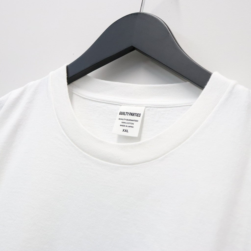 WASHED HEAVY WEIGHT CREW NECK T-SHIRT ( TYPE-2 ) #WHITE/GREEN [26FWE-WMT-WT02]