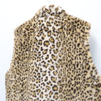 WILD THINGS | LEOPARD FUR HAPPY VEST ( TYPE-1 ) #BEIGE [26FW-WMO-WT05]