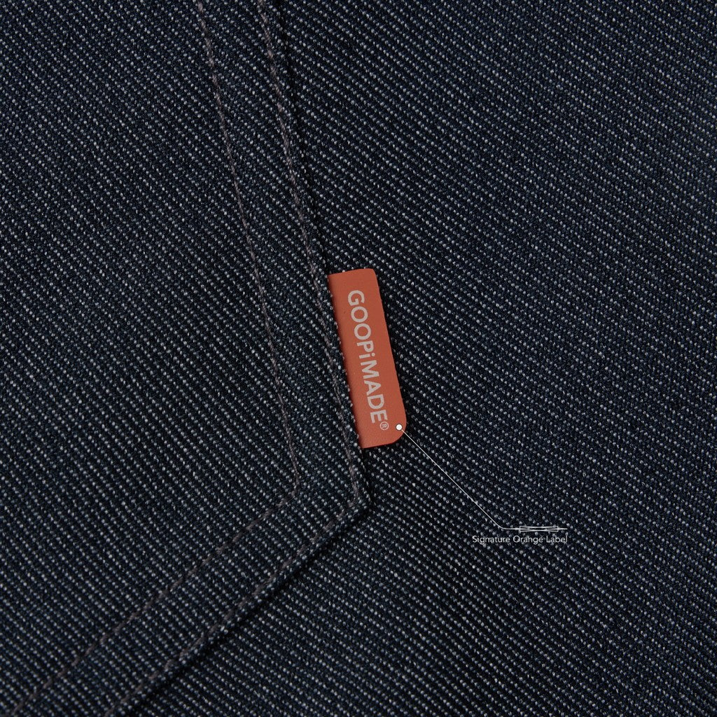 "DN-01" 手工剪裁牛仔布 #DENIM [GOOPI-25SS-APR-02]