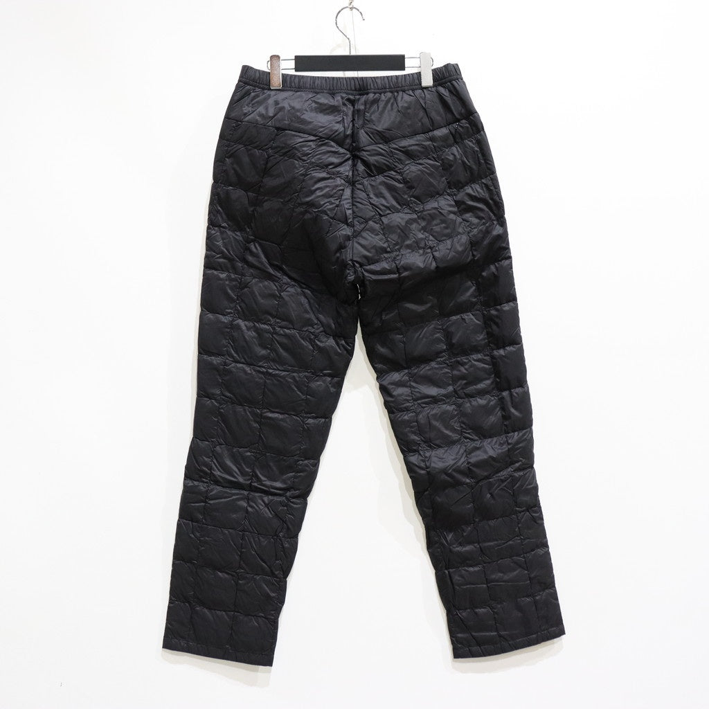 REGULAR STRAIGHT DOWN PANTS #BLACK [TAION-131RS]