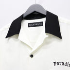 SWITCHING SHIRT S/S ( TYPE-2 ) #WHITE [26SS-WMS-OC08]
