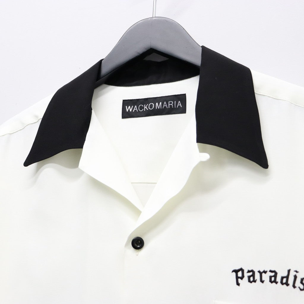 SWITCHING SHIRT S/S ( TYPE-2 ) #WHITE [26SS-WMS-OC08]