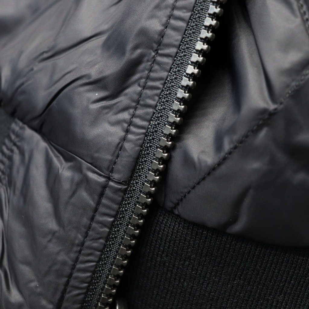 REVERSIBLE 「SKAJAN」 DOWN JACKET #BK×BK [TAION-JK04JS-N1]