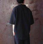 S/S Aloha Rip Shirt #K / ブラック [NR22631]
