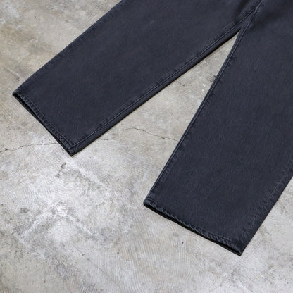 WASHED DENIM PANTS #BLACK [24FW-WMP-PT01]