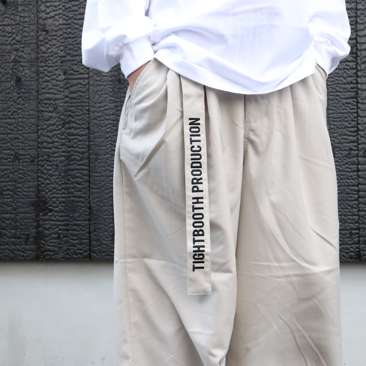BAGGY SLACKS #Light Gray [FW26-B11]