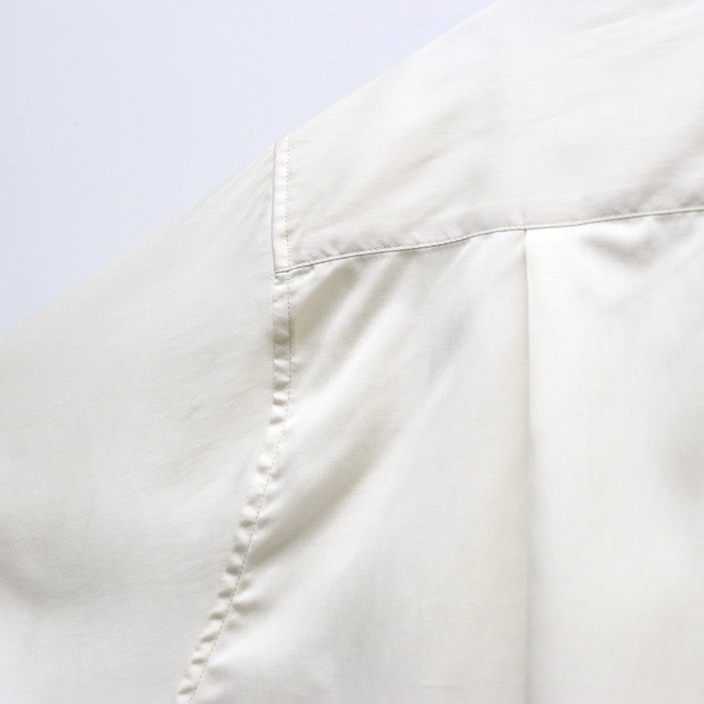OPEN COLLAR SHIRT S/S ( TYPE-2 ) #IVORY [26SS-WMS-OC19]
